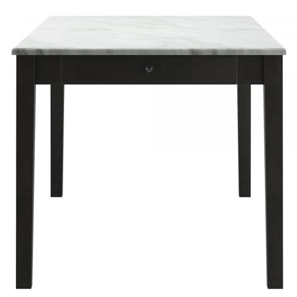 Pascal Dining Table with Drawers in Grey