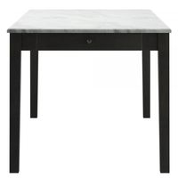 Pascal Dining Table with Drawers in Grey