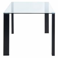 Vespa Rectangular Dining Table in Black