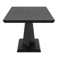 Eclipse Dining Table with Extension in Black