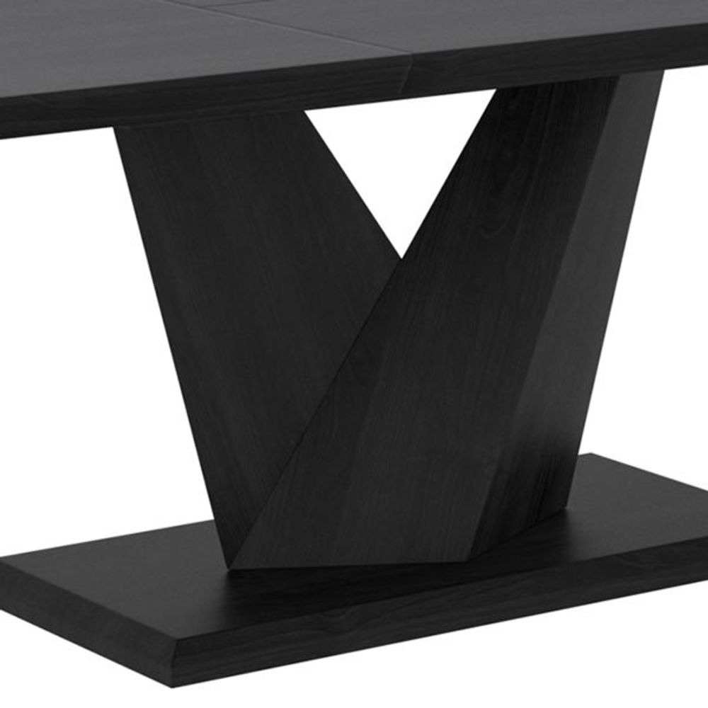 Eclipse Dining Table with Extension in Black