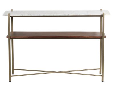 Elemental Layers Marble Sofa Table