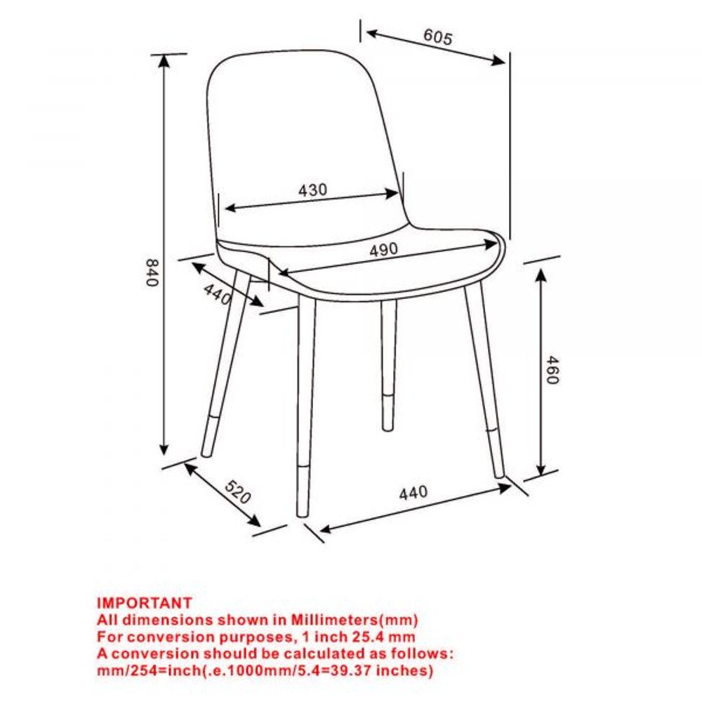 Gabi Side Chair, set of 2