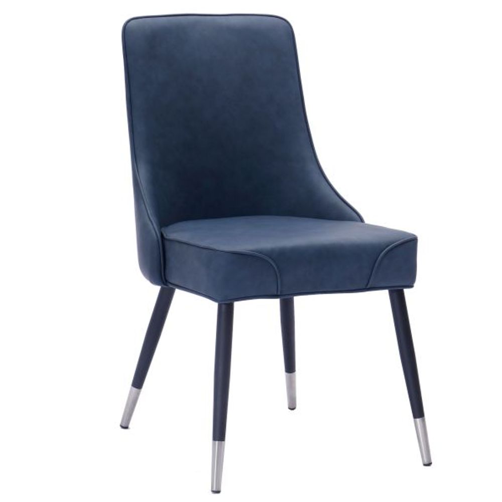 Silvano Side Chair, Set of 2, in Vintage Blue