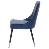 Silvano Side Chair, Set of 2, in Vintage Blue