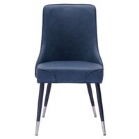 Silvano Side Chair, Set of 2, in Vintage Blue