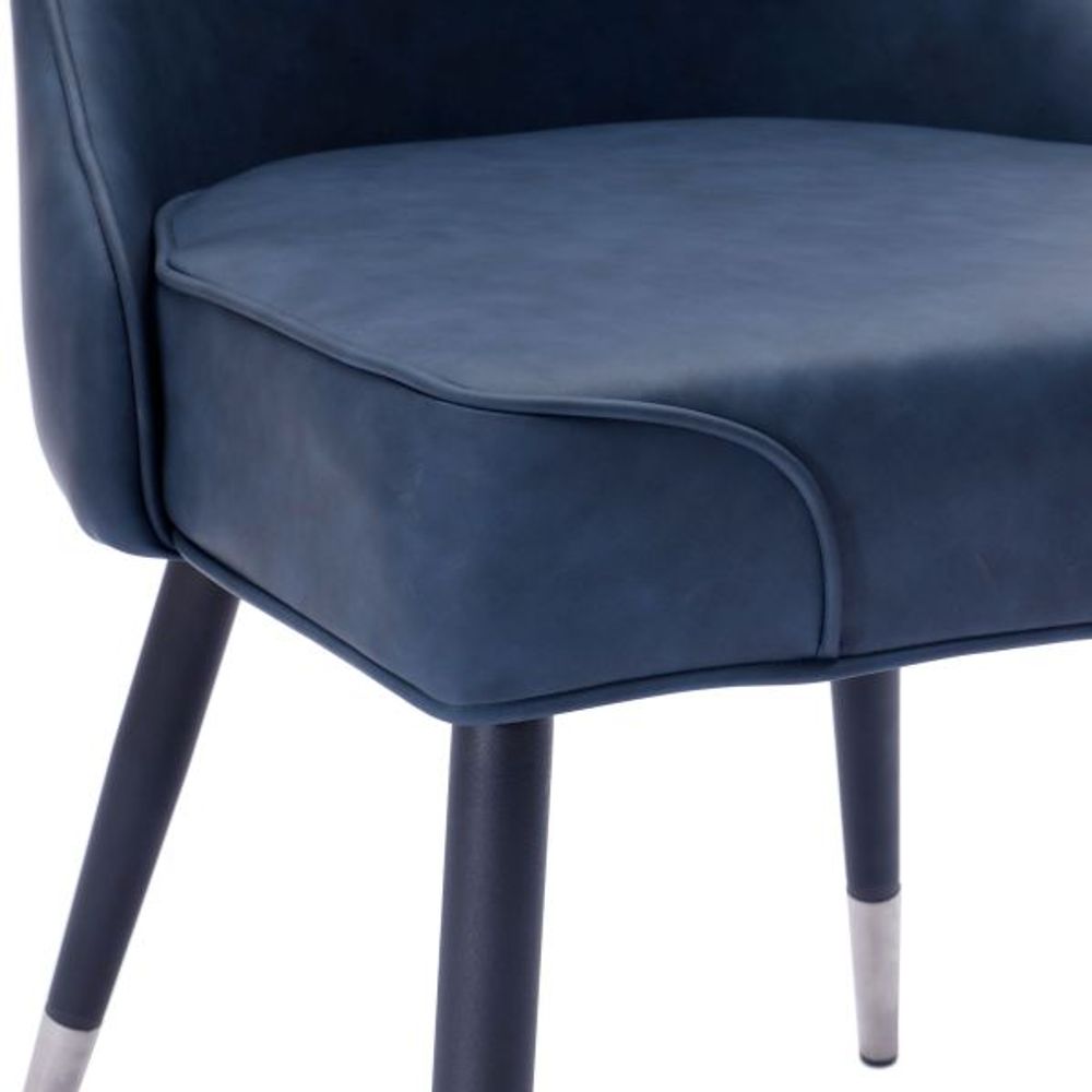 Silvano Side Chair, Set of 2, in Vintage Blue