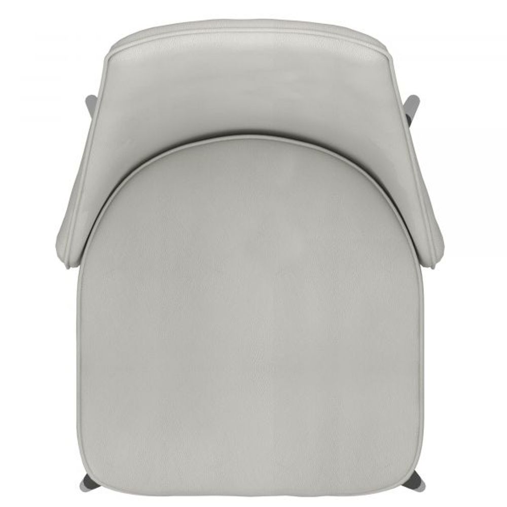 Silvano Side Chair, Set of 2, in Light Grey
