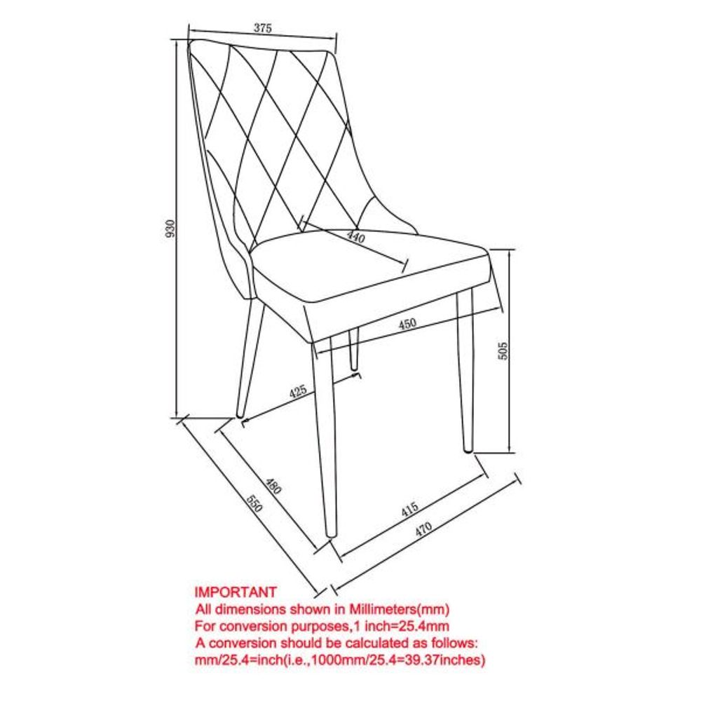 Antoine Side Chair, Set of 2