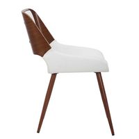 Hudson Side Chair in Faux Leather