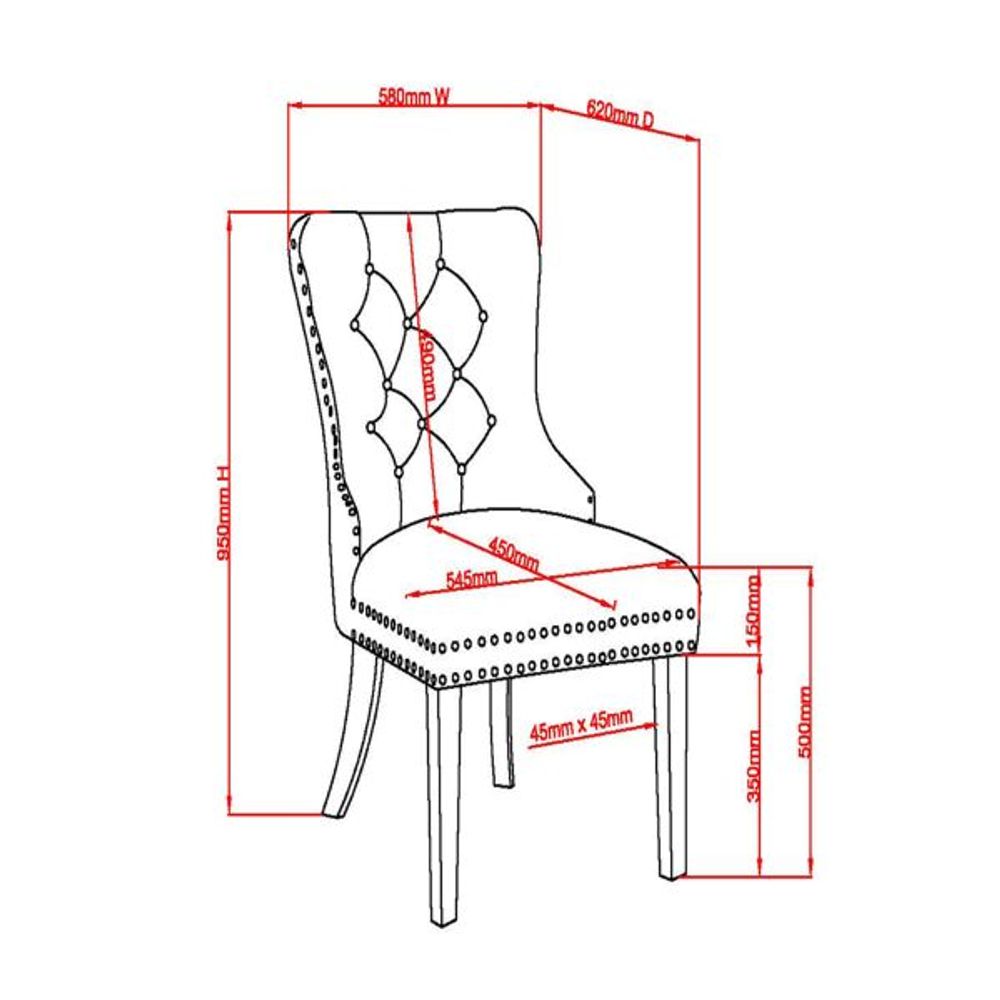 Hollis Side Chair, set of 2