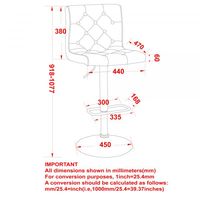 Dex Air Lift Stool