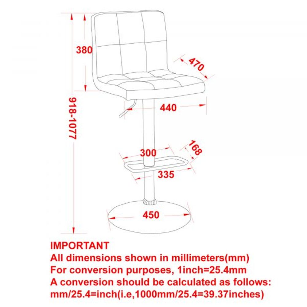 Sorb Air Lift Stool