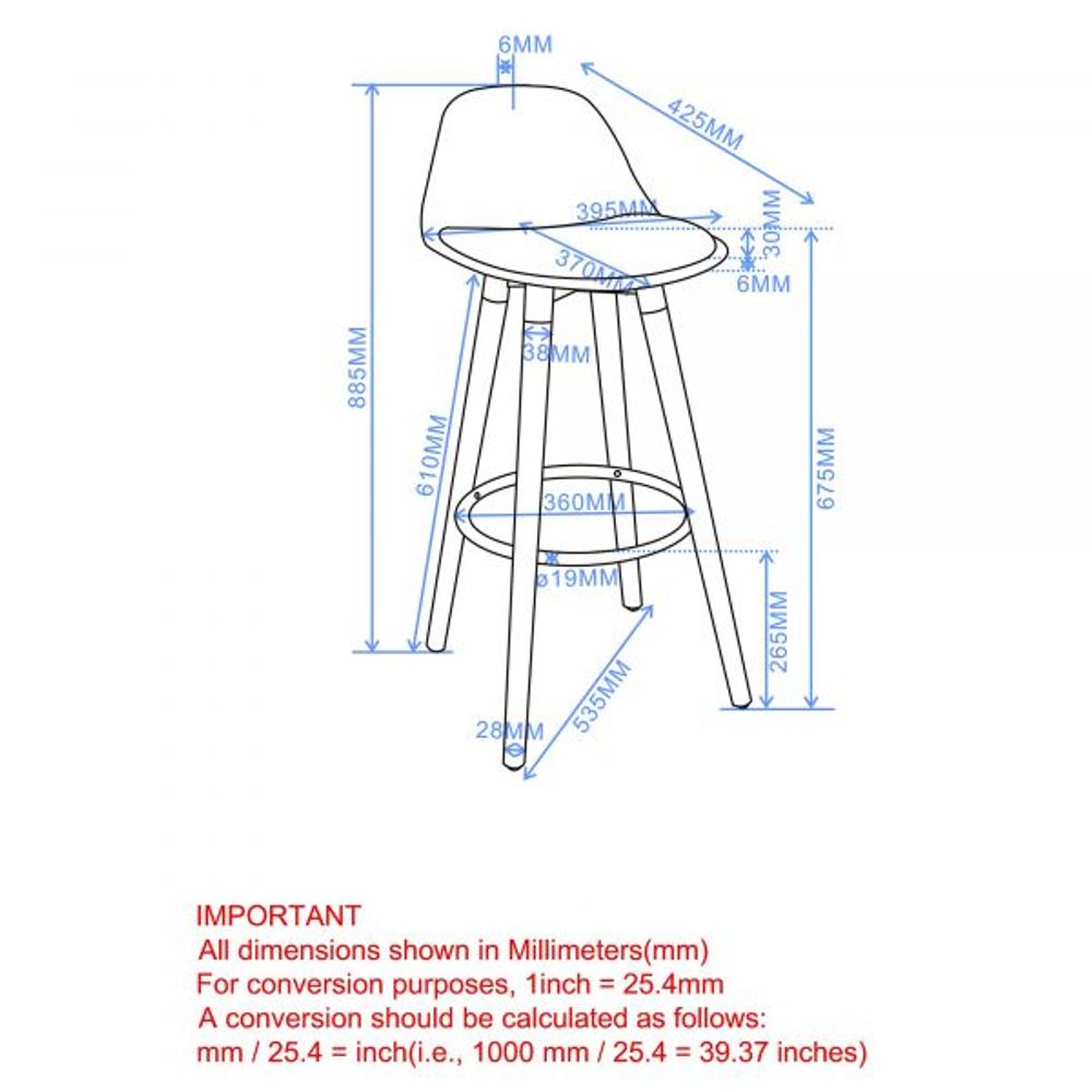 Diablo 26'' Counter Stool