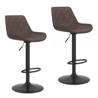 Kansas Air Lift Stool, set of 2