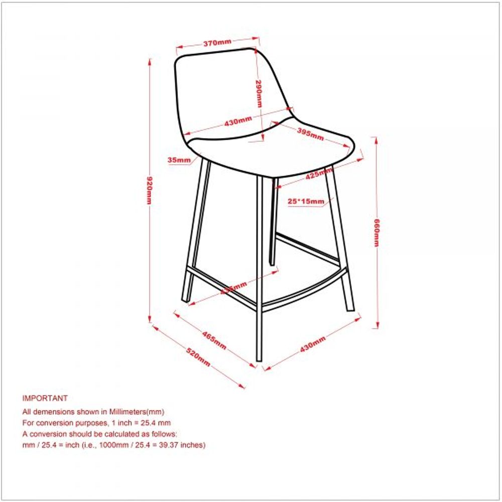 Buren 26'' Counter Stool