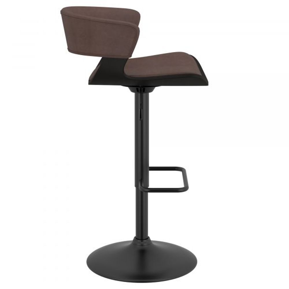 Rover Air Lift Stool in Brown