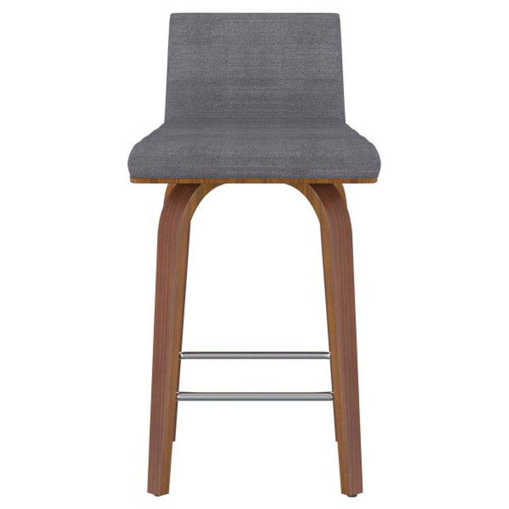 Moreno 26" Counter Stool in Charcoal