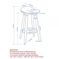 Trex 26'' Counter Stool