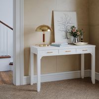 Gramercy power desk white