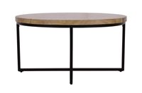 Ames Round Wooden Coffee Table