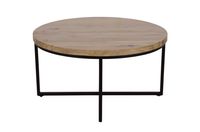 Ames Round Wooden Coffee Table