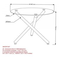 Solara II 5pc Dining Set, 40" Dia