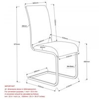 Frankfurt/Maxim 5pc Dining Set