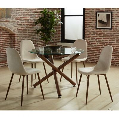 Rocca/Lyna 5pc Dining Set