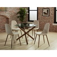 Rocca/Lyna 5pc Dining Set