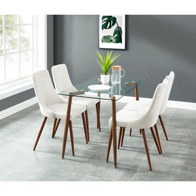 Abbot/Cora 5pc Dining Set