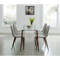 Abbot/Lyna 5pc Dining Set