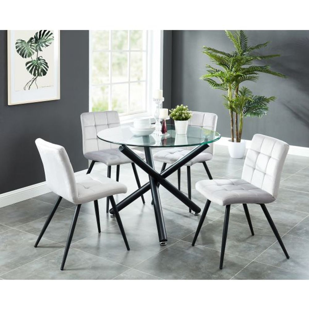 Suzette 5pc Dining Set