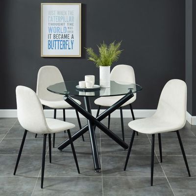 Suzette/Olly 5pc Dining Set