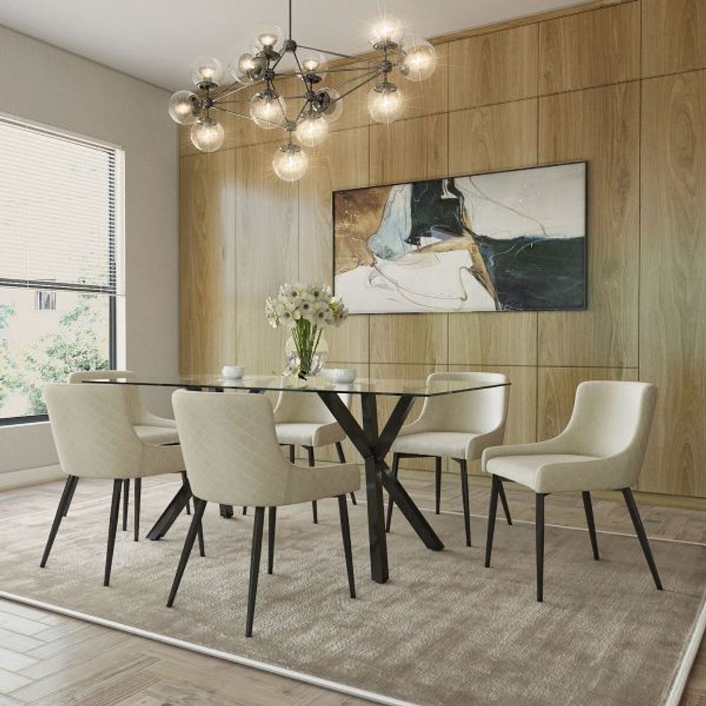 Stark/Bianca 7pc Dining Set