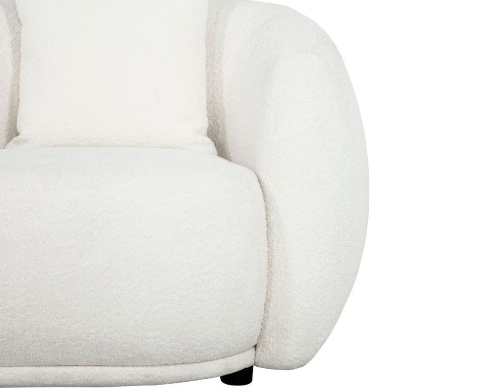 Dianna Loveseat - Wooly Ivory