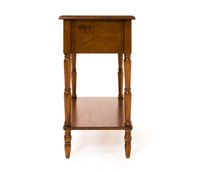 Single Drawer Hall Console Table - Honey