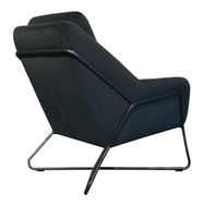 Romeo Lounge Chair - Dark Grey Velvet