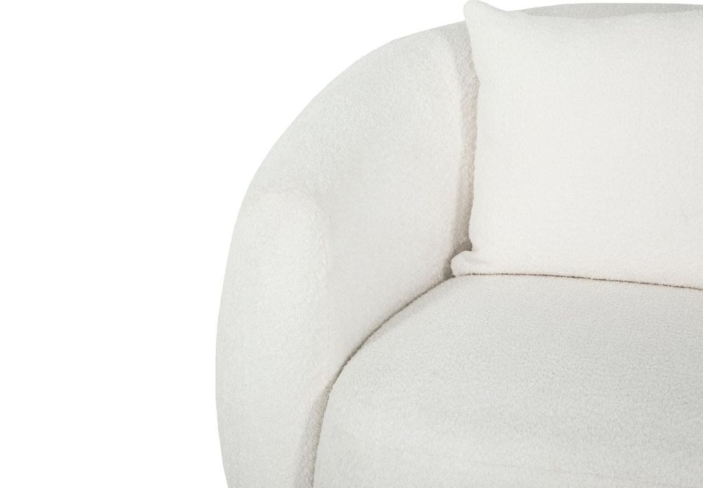 Dianna Loveseat - Wooly Ivory