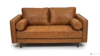 Ryder Tufted Mid Century Loveseat - SF203 BROWN