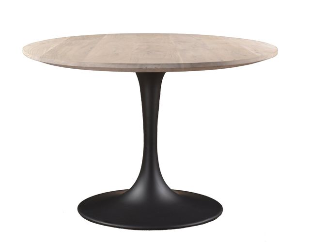 Aspen Oval Dining Table with Metal Base