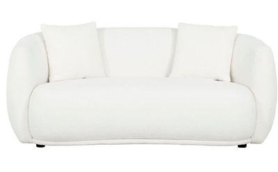 Dianna Loveseat - Wooly Ivory
