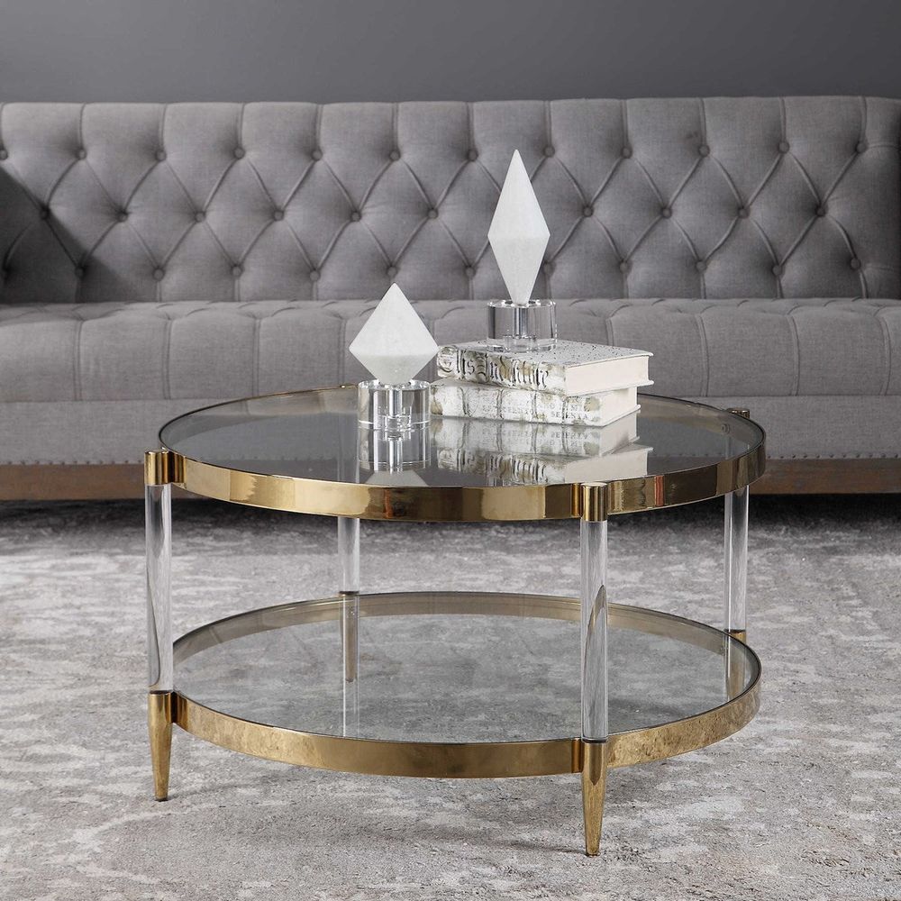 Darren Coffee Table - Gold