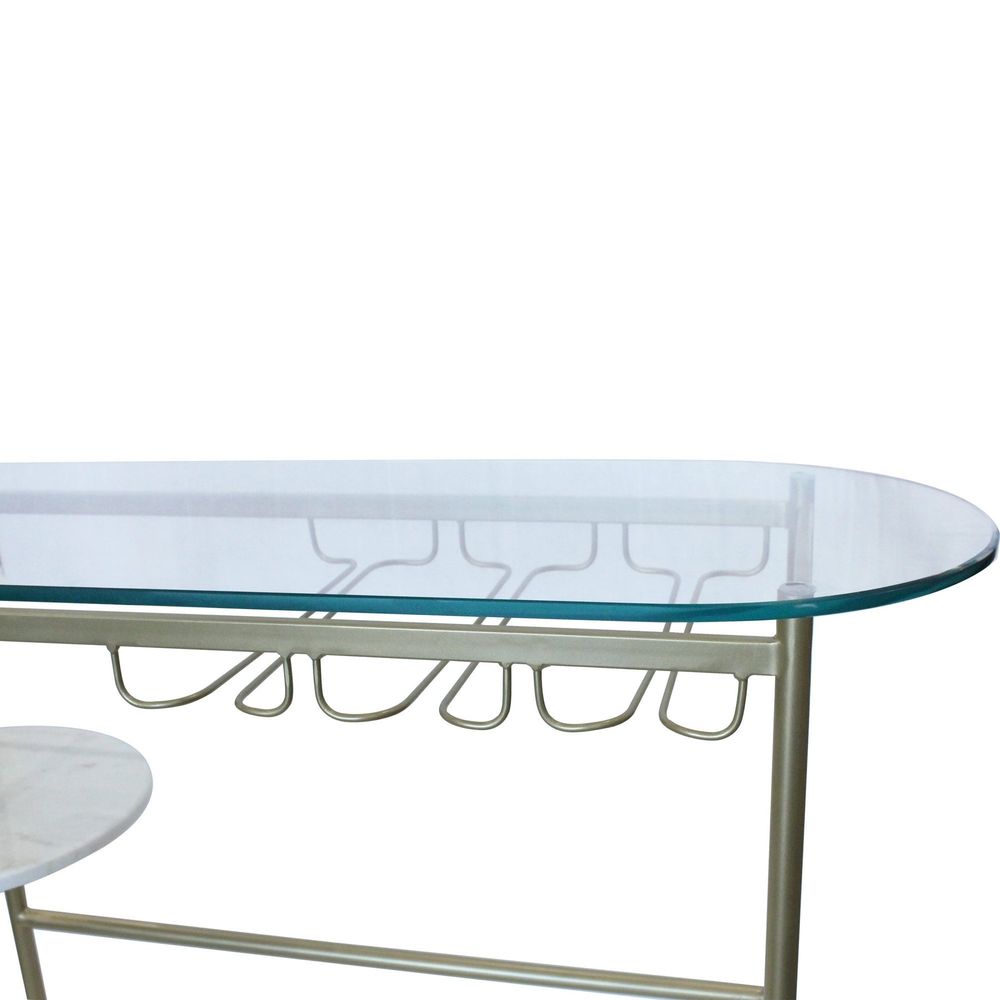 Earth Wind & Fire Oval Console Table