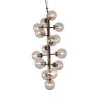 Lit Edison Chandelier 15 Lights