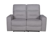 Roche  Power Recliner Loveseat- Light Grey