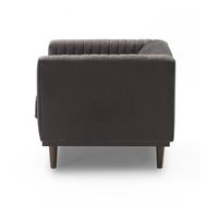 Sage Club Chair - Stone Grey Velvet