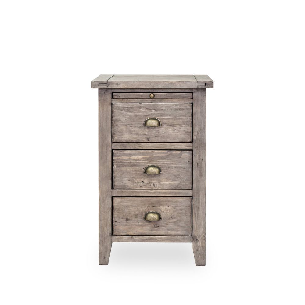 Irish Coast 3 Drw Nightstand - Sundried