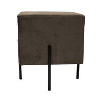 Earth Wind & Fire Square Pouffe Stool - Velvet