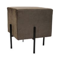 Earth Wind & Fire Square Pouffe Stool - Velvet